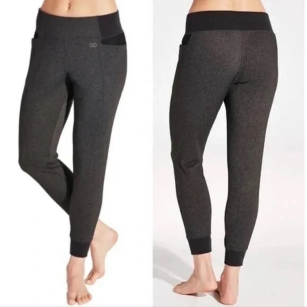 CALIA By Carrie Underwood Gray Black Athletic Stretch Leggings Pants
